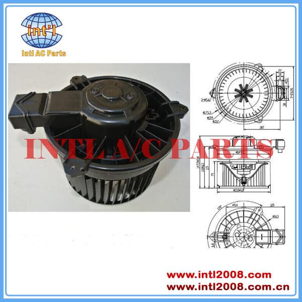 motor fan Toyota Hilux Sr-Srv-Sw4 2005-2010